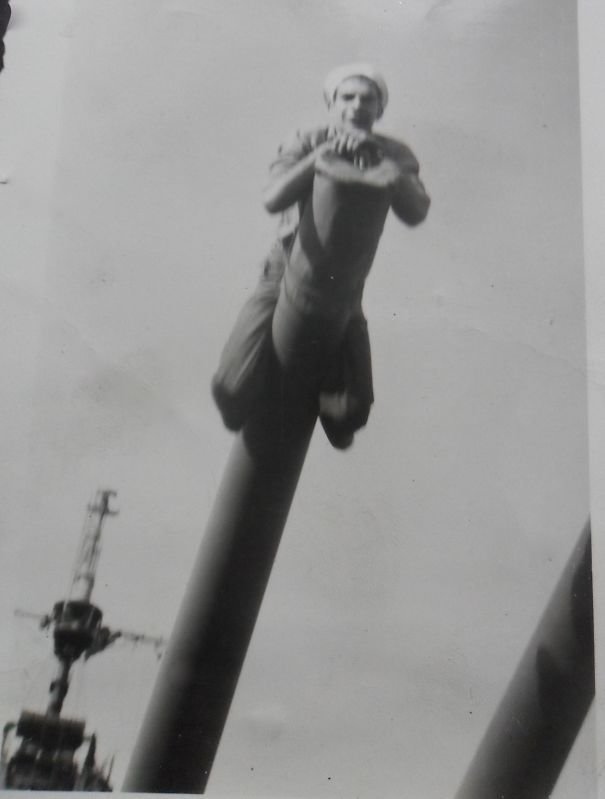 "Мой дедушка Джек на флоте, 1945 год"