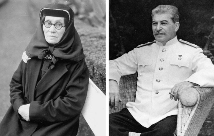 Мать Иосифа Сталина - Екатерина Георгиевна Геладзе. Она была крайне строгой и жестокой женщиной.