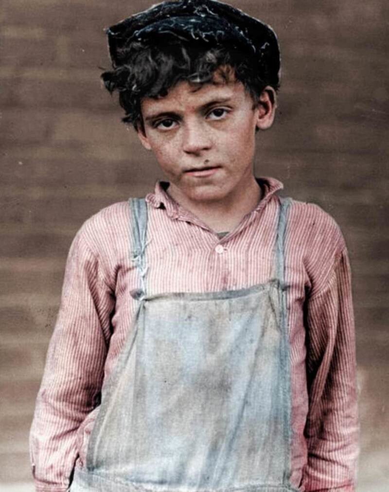 Эксплуатация детей на американских заводах в начале ХХ века