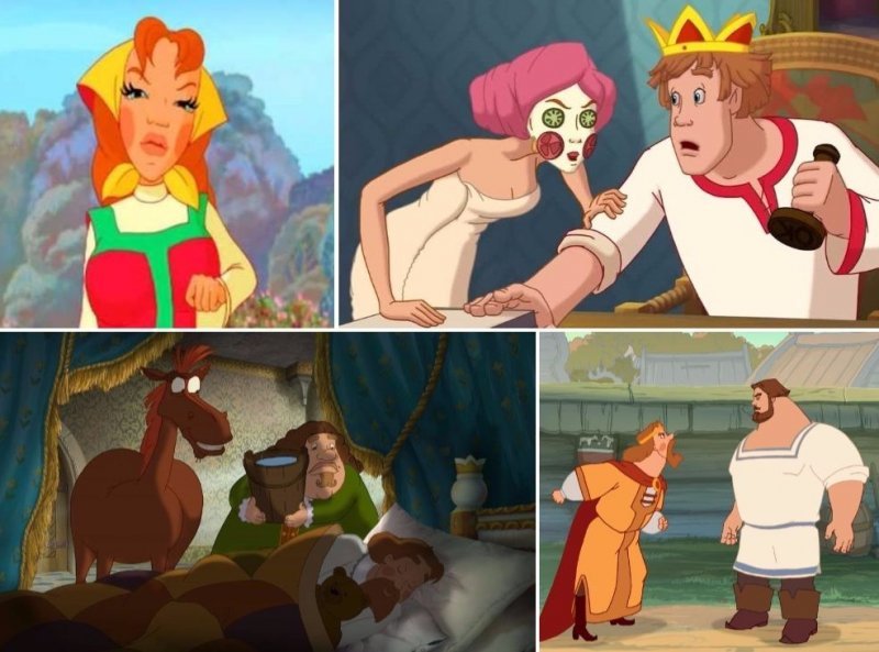 Веселая подборка смешных моментов из российских мультфильмов