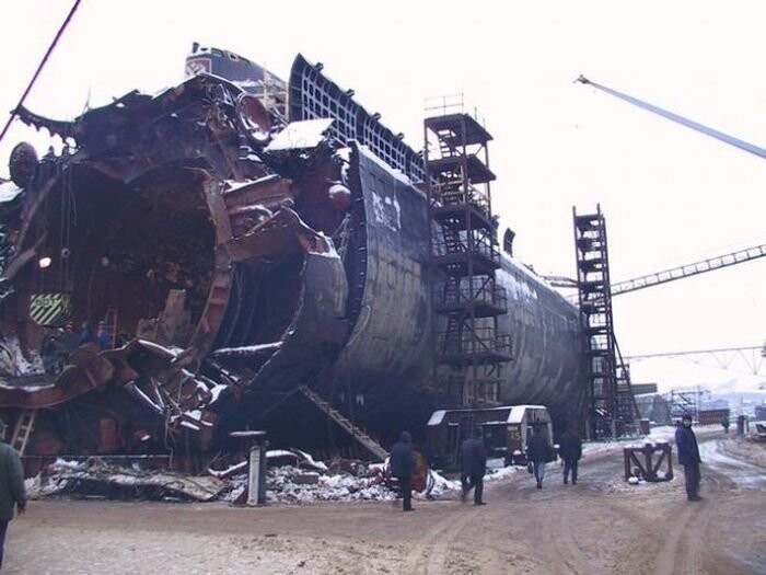 Водолаз рассказал о погружениях к подводной лодке «Курск»