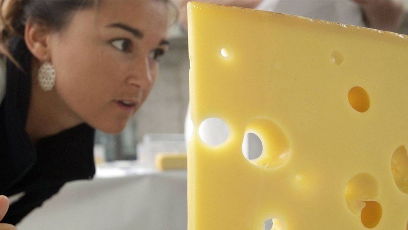 Откуда берутся дырки в сыре? 