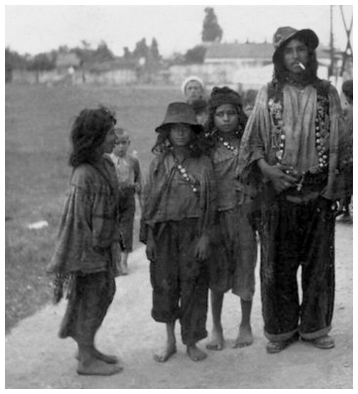 Жизнь и быт цыган. Фото начала 20-го века