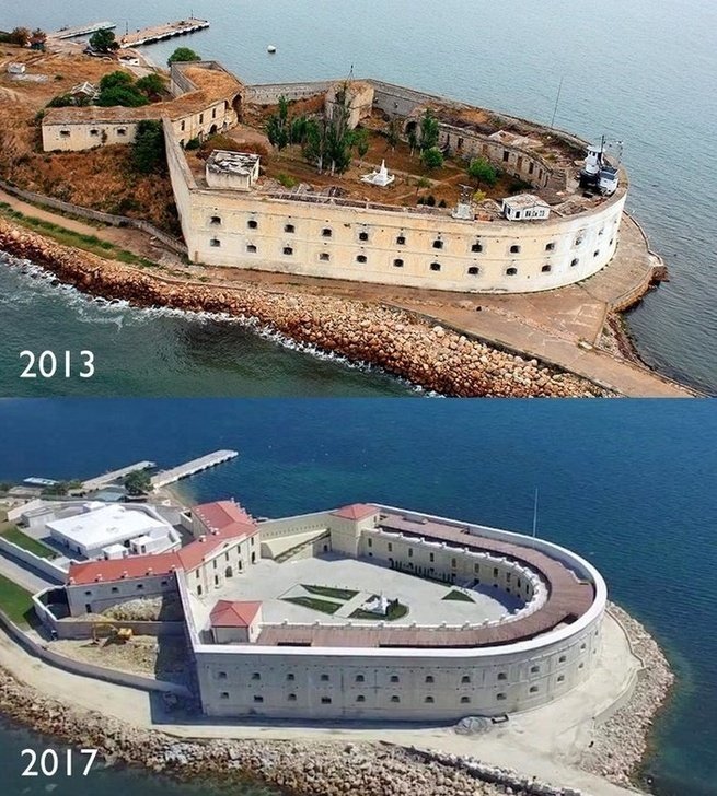 Константиновская батарея реконструирована в Севастополе 