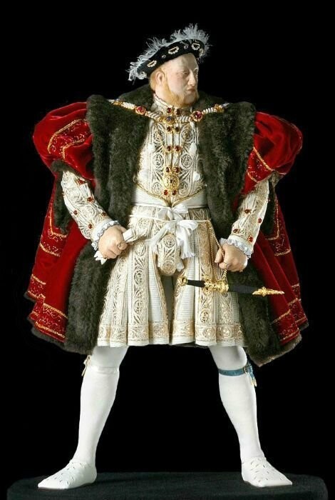 Джордж Стюарт - восковая фигура "Генрих VIII"