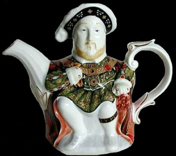 Чайники и кружки "Генрих VIII"