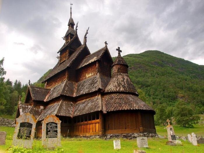 Церковь Боргунда, Боргунд, Норвегия 