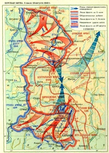 Интересно о битве на Курской Дуге