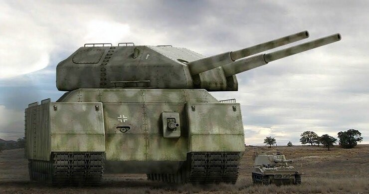 9.Landkreuzer P. 1000 «Ratte»