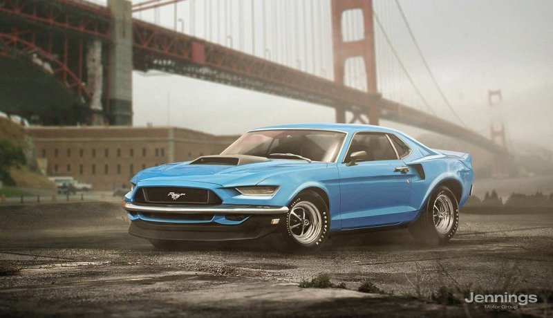 Ford Mustang 2017 Retro Concept