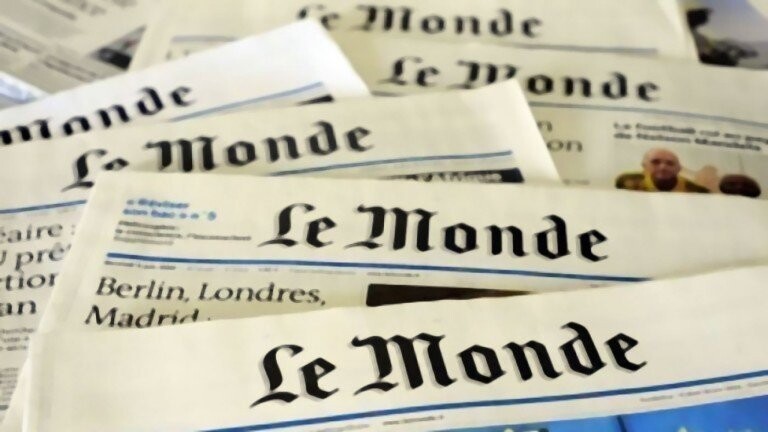 Le Monde: «Чувствую большое волнение и скорбь».