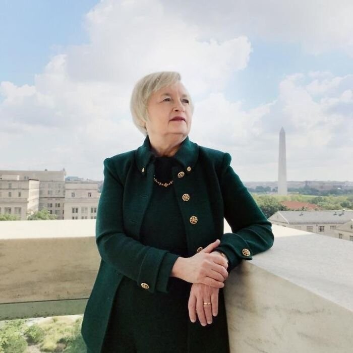 29. Джанет Йеллен - первая женщина, занявшая пост главы Федеральной резервной системы США