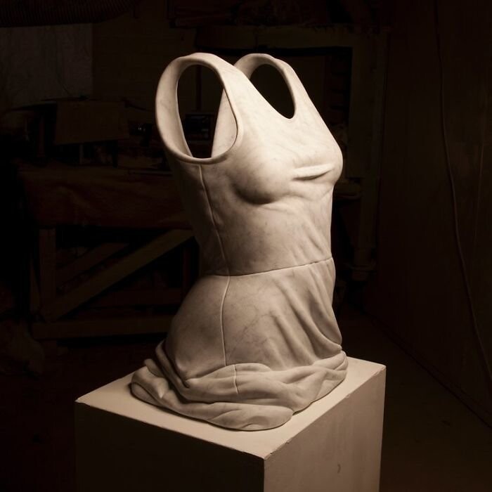 Реалистично выглядящие скульптуры Аласдера Томсона, созданные из мрамора