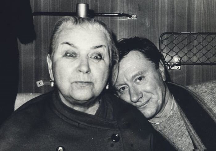 Андрей Миронов с мамой Марией Владимировной