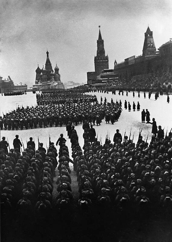 Аркадий Шайхет, Москва 7 ноября 1941 года