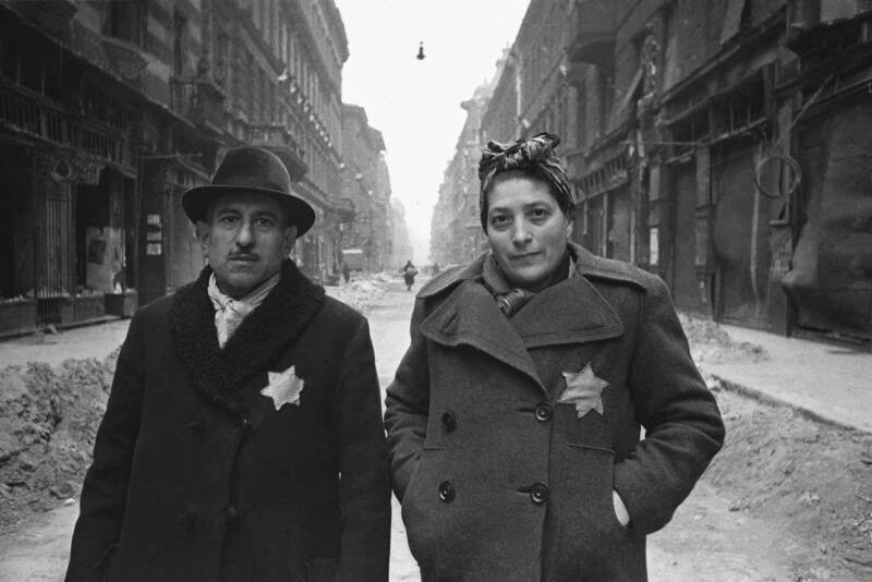 Евгений Халдей, 1945 год