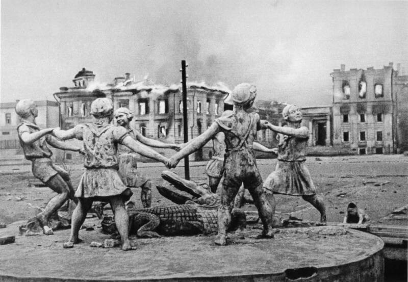 Эммануил Евзерихин, Сталинград август 1942 года