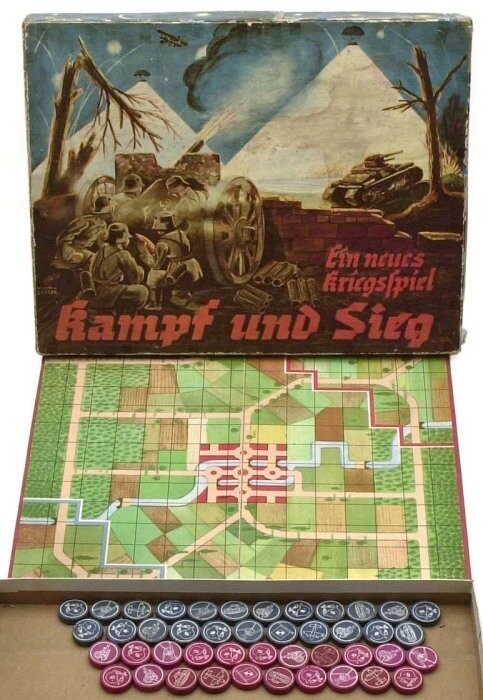 Настольная игра Kampf und Sieg («Сражение и победа»), 1941 год