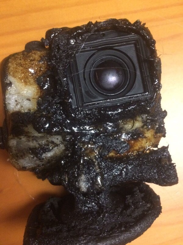 Камера GoPro искупалась в лаве и сняла уникальные кадры