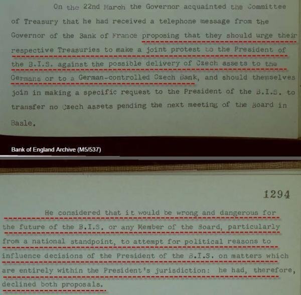 Банк Англии признался в помощи фашистам в торговле уворованным белочехами российским золотом	