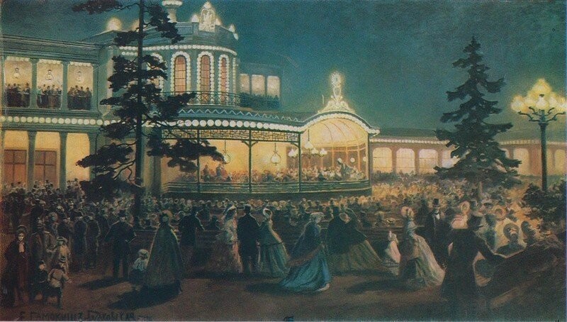 Павловский вокзал в истории российской культуры