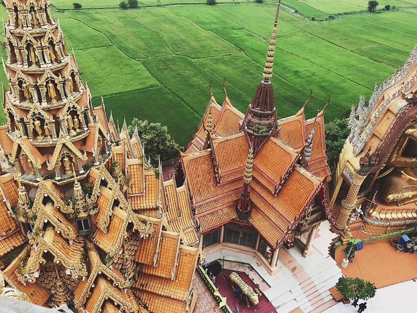 Храм Ват Там Суа, провинция Краби, Таиланд 