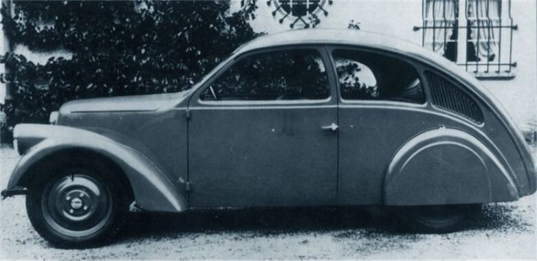 Porsche Type 12 - Первые поползновения к "Жуку"