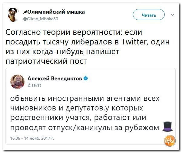 Политические коментарии соцсетей - 308