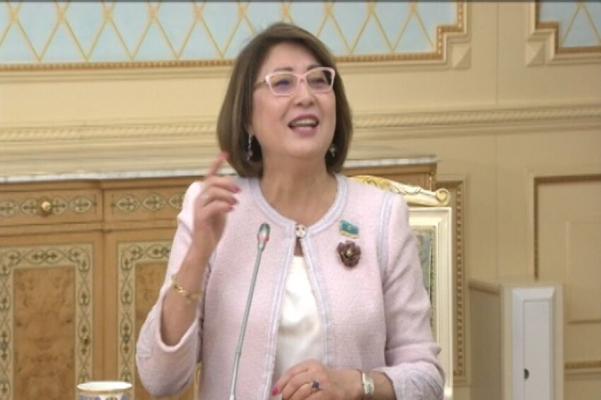 Бырганым Айтимова.  Сенатор Казахстана, экс-министр образования и науки.