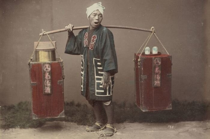 Цветные снимки Японии на рубеже XIX и XX веков