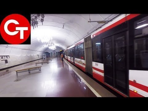 Волгоградский подземно наземный трамвай 