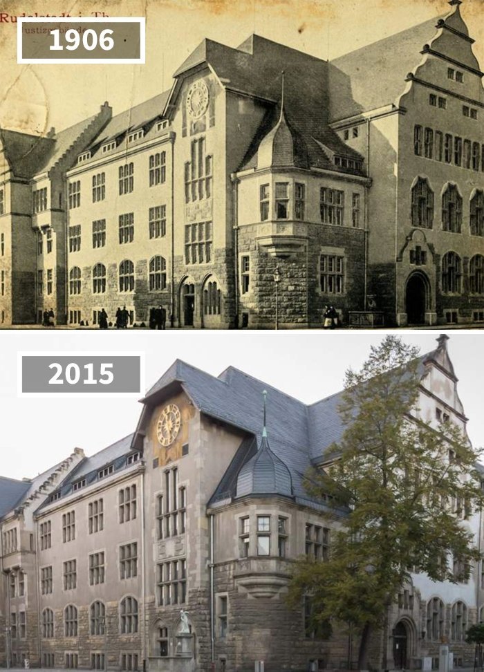 Городской суд в Рудольштадте, Германия, 1906 - 2015