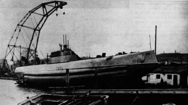 Первый в мире подводный минный заградитель — подводная лодка «Краб» (Россия, 1912 год).