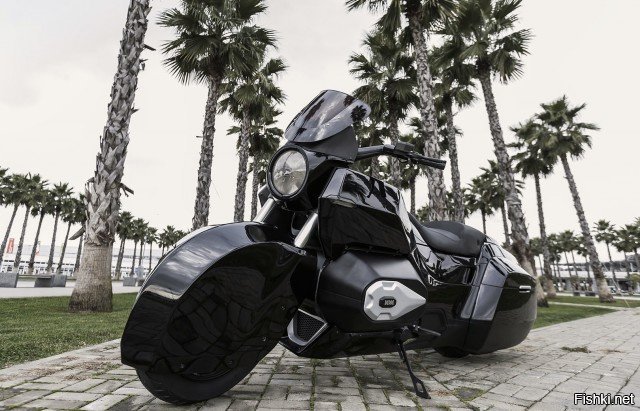 Впервые тяжёлый мотоцикл, разработанный концерном «Калашников», был представл...