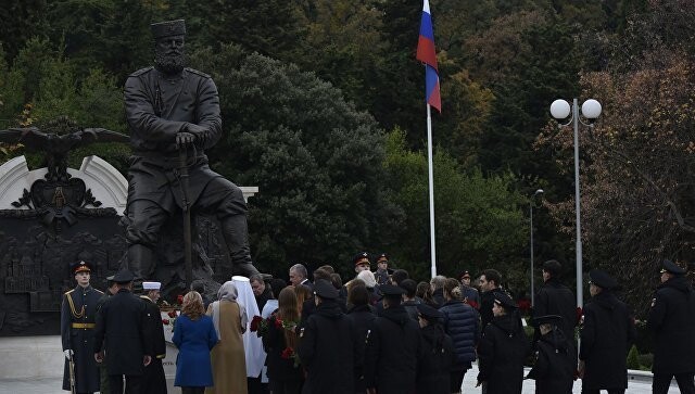 Открытие памятника Александру III в Крыму: как это было