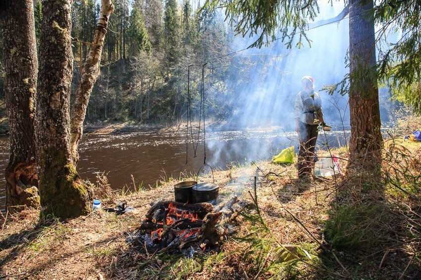 до обеденного привала