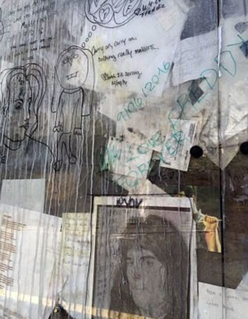 Подруга Фредди Меркьюри уничтожила записи фанатов на стене дома, где он умер