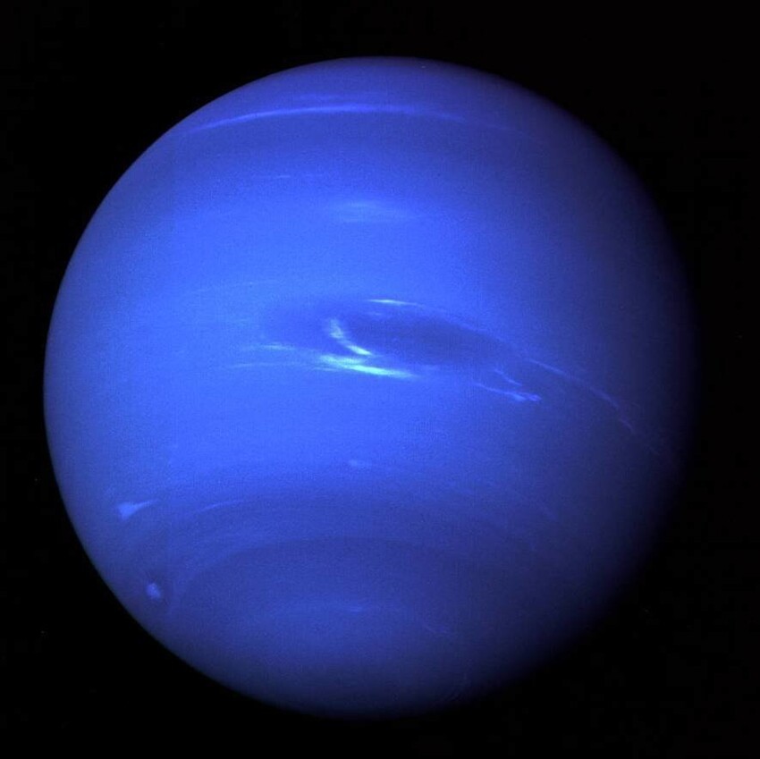 Аппарат "Вояджер-2" сумел впервые запечатлеть Нептун вблизи 1989 года