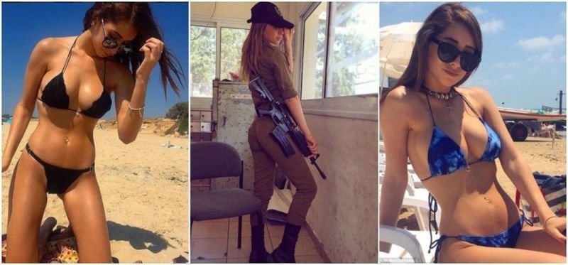Ким Меллибовски - сексуальная военнослужащая из Израиля