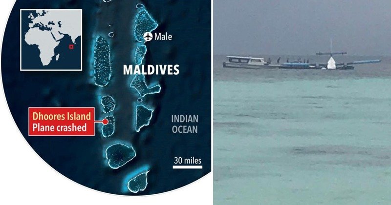 Пилоты уплыли от брошенных в море пассажиров: авикатастрофа на Мальдивах