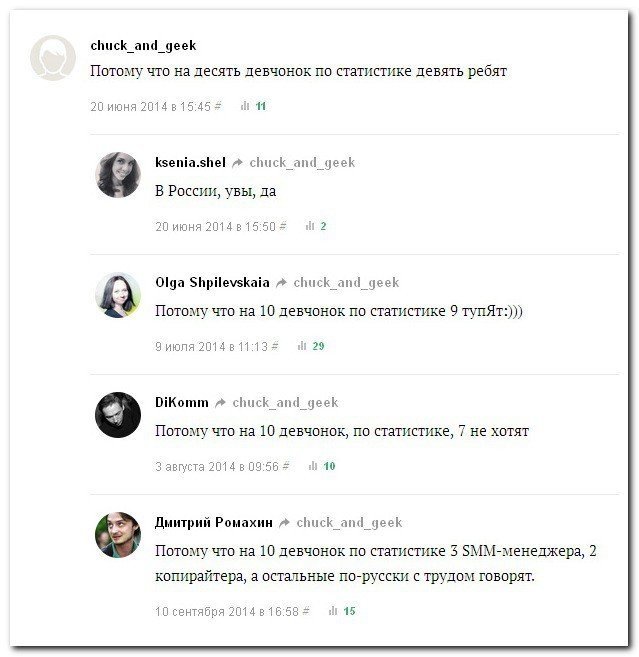 Смешные коментарии из соцсетей от Александр Ломовицкий за 23 ноября 2017