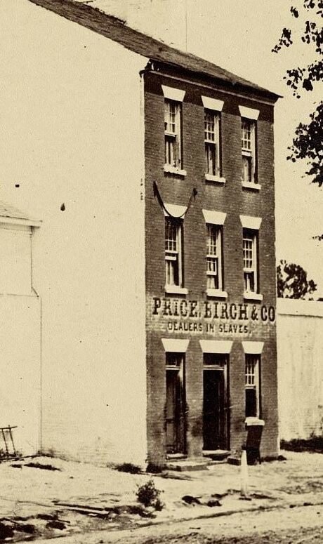 "Price, Birch & Co" - агентство по продаже рабов в Вирджинии, 1861 год