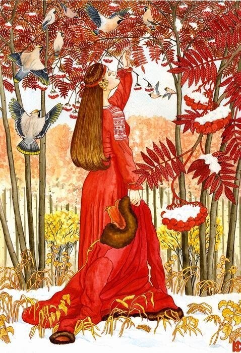 Женский образ в иллюстрациях Николая Фомина