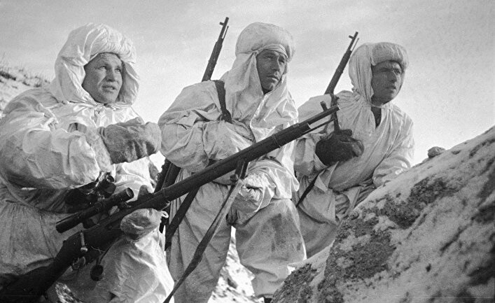 Советские снайперы Великой Отечественной войны