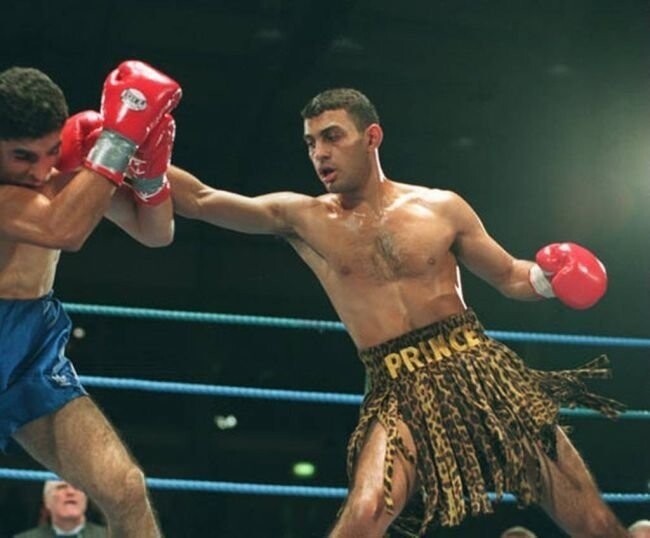 Йеменский боксер Принц Хамед