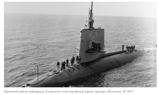 Атомная субмарина ВМС США «Скорпион» (1968)