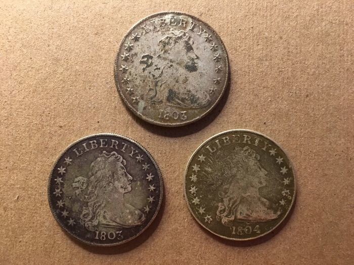 И американские монеты начала XIX века