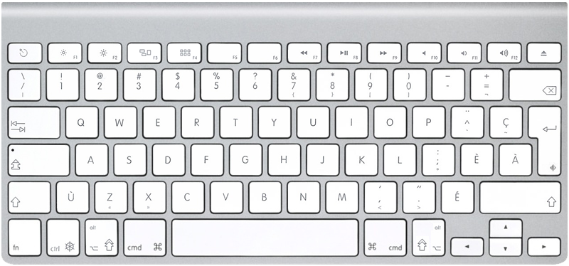 Французская (канадская) клавиатура (MC184C/B)