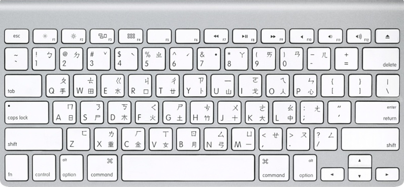 Тайваньская клавиатура (MC184TA/B)