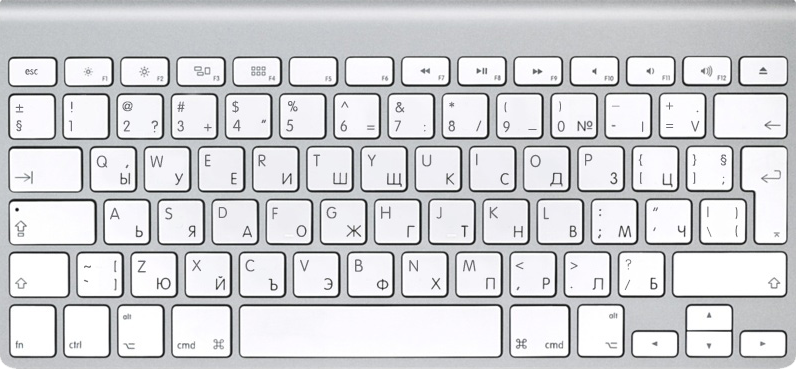 Болгарская клавиатура (MC184BG/B)